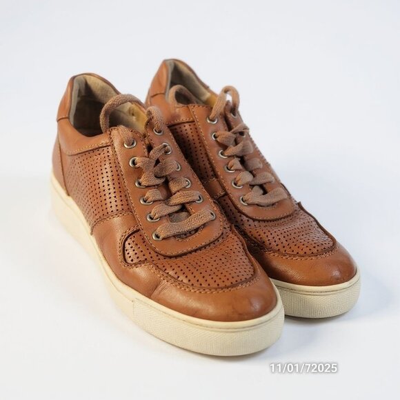 Johnston & Murphy Anders U-Throat Tan Perf SIZE 10M ** - Picture 2 of 8